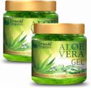 Dravida Organics 100% Pure Aloe Vera Gel - Pack of 2  (440 g)...