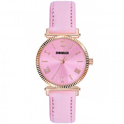 DREALEX Analogue Leather Strap Women's & Girls Watch