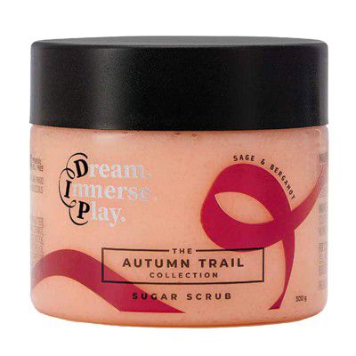 Dream. Immerse. Play Autumn Trail - Sugar Scrub - Sage & Bergamot - With Exfoliating Sugar Crystals 