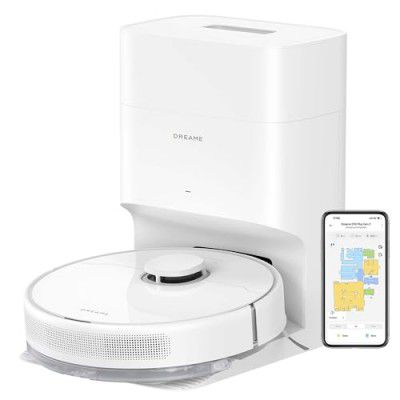 Dreame D10 Plus Gen 2 Robot Vacuum Cleaner, 6000 Pa Suction Power for Carpets and Pet Hair, 285-Minute Battery