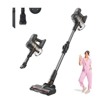 DREAME Mova J20 Cordless Stick Vacuum Cleaner, 17K Pa Powerful Suction, 6x2200 mAh Battery