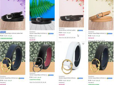 Dressberry Belts Upto 92% Off | Starts ₹109