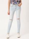 DressBerry Women Blue Skinny Fit Jeans...