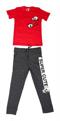 DRESSOSITY Boys Cotton Nightwear/Loungewear Set