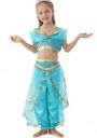 Dressy Daisy Girls Princess Jasmine Dress Up Costumes Halloween Party Fancy Dress Size 10/12...