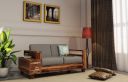 Driftingwood Wooden Sofa Set for Living Room 2 Seater Sofa Set Sheesham Wood...