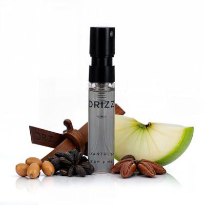 DRIZZ Panther 2ml Perfume Tester for Men | Long Lasting Perfume for Men with Oud, Cardamom & Vanilla 