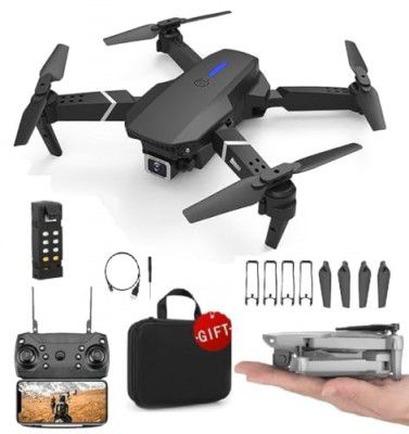 Drone with 4k Camera Foldable 1080P HD with FPV Live Video