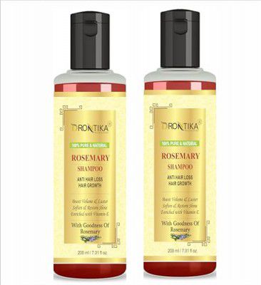 Drontika Pure & Natural Rosemary Shampoo For Men & Women With Pure Rosemary Essential oil (PACK OF, 2)