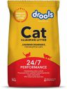 Drools Clumping Lavender Fragrance Cat Litter (For multiple cats), 5kg...