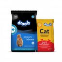 Drools Dry Adult Cat Food Ocean Fish 7kg with 5kg Drools Cat Litter Free...