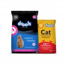 Drools Dry Adult Cat Food Real Mackerel 7kg with 5kg Drools Cat Litter Free...