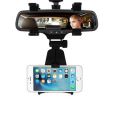 Drumstone Universal 360 Degree Rotation Car Rearview Mirror Mount Holder Stand Cradle for All Mobile Cell Phone...