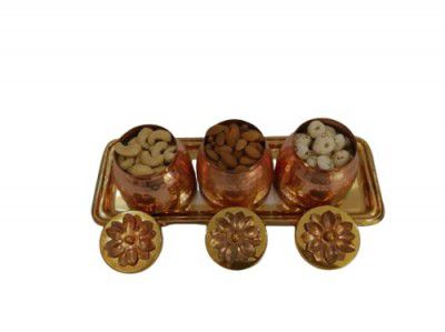 Dryfruits Jar Set with Tray