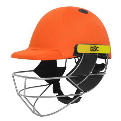 DSC Avenger Pro 2.0 Cricket Helmet Size: Medium (Orange)