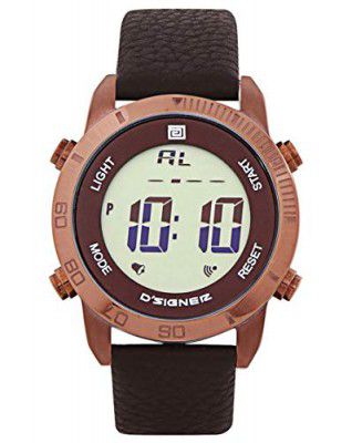 DSIGNER Digital Mens Watch-594BRNL