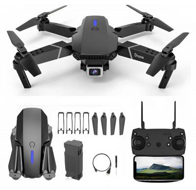 Dual Camera Drone E88 Pro RC Quadcopter Toy Remote Controlled Mini Drone with Camera