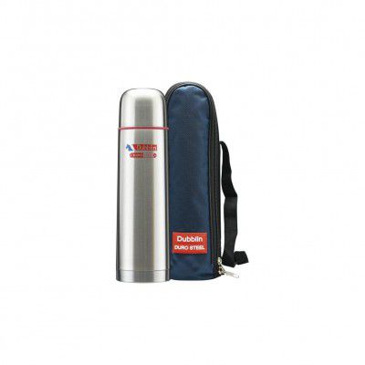 DUBBLIN Stella Stainless Steel Double Wall Vacuum Insulated Bottle with Anti Skid Bottom & Leak Proof Lid, Thermos Flask ( 500 ML)