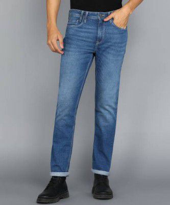 DUCATI Men Slim Mid Rise Light Blue Jeans