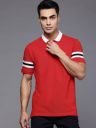 Ducati Stripe Detail Polo Collar Pure Cotton T-shirt...