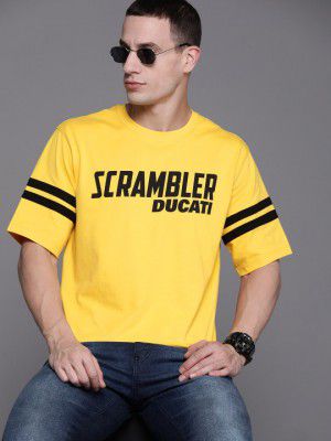 DucatiHigh IQ Lasting Colour Printed Pure Cotton Boxt T-shirt