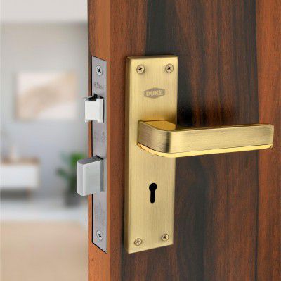 Duke Locks Brass Finish Door Lock for Home