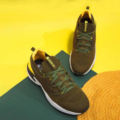 DUKE MEN SPORTS SHOES Outdoors For Men  (Olive , 10)