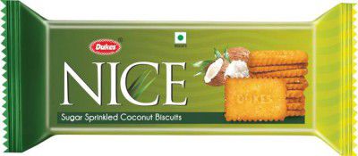 Dukes NICE Sugar Sprinkled Coconut Biscotti Biscuit  (145 g)