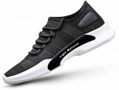 DUNKASTON Running Shoes For Men (Black)