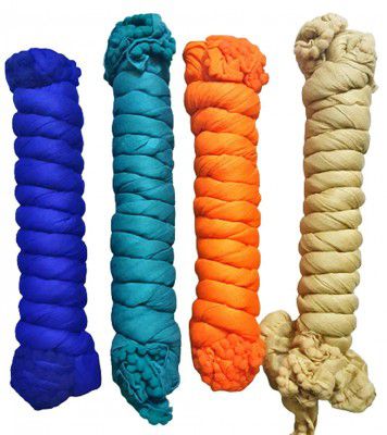 Dupatta Womens Cotton Pum-Pum Laces Dupatta