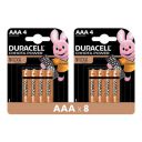Duracell Alkaline AAA Battery Chhota Power, 8 Pcs...