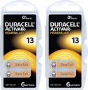 DURACELL Hearing Aid Batteries Size 13 Battery  (Pack of 12)...