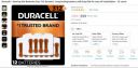 Duracell - Hearing Aid Batteries Size 312 (brown) - long lasting battery with EasyTab for ease of installation - 12 count...