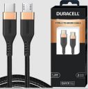 DURACELL Type C to Type B 3.96 Feet (1.2 M) Cable (Tangle-free Design, Black)...