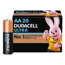 Duracell Ultra Alkaline AA Batteries, Pack of 20...