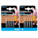 Duracell Ultra Alkaline AAA Battery, 8 Pcs...