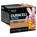 Duracell Ultra Alkaline Battery AAA - 20 Pieces...