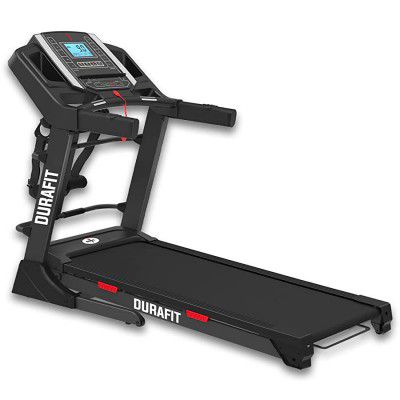 Durafit Mustang and Bronco | 6 HP Peak DC Motorized Treadmill | Home Cardio | Max Speed 16 Km/Hr | Max User Weight 130 Kg | Free Installation Assistance