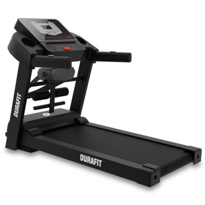 Durafit Spark Multifunction 2.5 HP Peak DC Motor Treadmill With Max Speed 10 Km/Hr Max User Weight 110 Kg