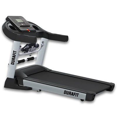Durafit Surge | 4 HP Peak DC Motorized Treadmill | Auto Incline | Foldable | Home Cardio  Installation Assistance 