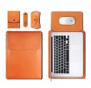 DURATEC PU Leather Laptop Sleeve Case Bag for MacBook (13.3 Inch, Brown)...