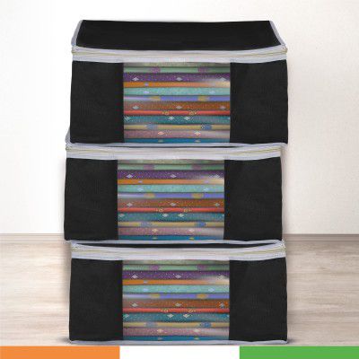 DURAWARE Saree Stacker/Bag with Duralight Fabric| Pack of 3