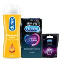 Durex Pleasure Pack(Condom,Lubricant And Vibe Ring)...