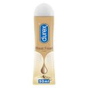 Durex Real Feel Long-Lasting Lubricant - 50ml | Silicone Lube lasts 3X Longer vs Water-Based Lube | Non-Sticky, Smooth and Warm...