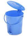 Fun Homes Plastic Dustbin Garbage Bin with Handle (10 Liters, Blue, Fun0294)...