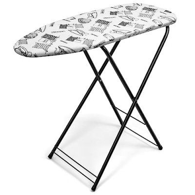Duwee Durable Ironing Board 13" x 35" with Ample Ironing Space