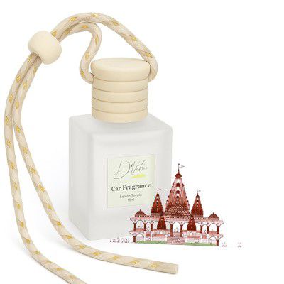D’Velas™ 40ml Car Freshener Diffuser Set – Long-Lasting Upto 120 Days | Serene Temple 