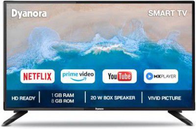 Dyanora 60 cm 24"  HD Ready LED Smart Android Based TV DY-LD24H0S