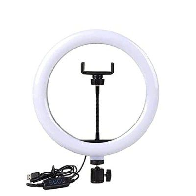 Dyazo 12 Inch Ring Light | Studio Light with 3 Colour Modes & Dimmer Function