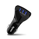 Dyazo 12 W 3 Port USB Car Charger Adapter with Smart ic Compatible for Oppo, Vivo, Redmi,iPhone, Samsung and All Other Smart Mobile Phones...